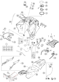 KTM FUEL PUMP 2017 1290 SUPER ADVENTURE T 60307088000