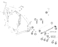 KTM FUEL PUMP WITH FLANGE CPL. 2012 250 SXF 81207088011