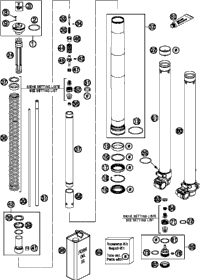 KTM piston kit I ON DEMAND 2024 350 XC-F Engine A47030007010 I
