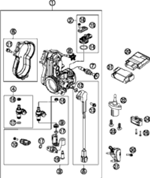 KTM CON-ROD REPAIR KIT 2015 690 Duke Black 75330015144