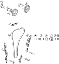 KTM VALVE KIT 250 EXC-F/SX-F 8-13 08-11 2012 250 XCF 77036030110