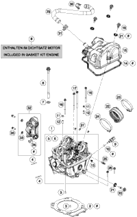 KTM Control unit EFI NEW PART 2019 690 ENDURO R 61341031300