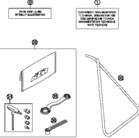 KTM CRANKSHAFT 125 SX 2001 2001 200 MXC 50330018200