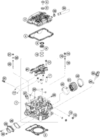 KTM THROTTLE BODY 2013 450 SX-F 77741001000