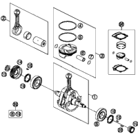 KTM Piston Kit II ON DEMAND 2020 500 EXC-F SIX DAYS 00050000260