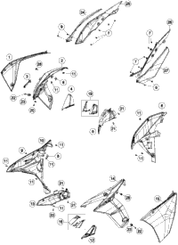 KTM Control unit MCU 3.0 2019 1290 SUPER ADVENTURE S ORANGE 60711033000