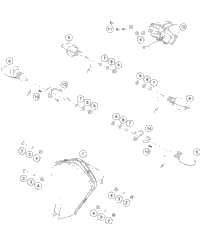 KTM Muffler USA 2022 890 DUKE, Black Chassis 64105182000