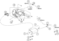 KTM THROTTLE BODY 2013 690 Duke White 76041001000