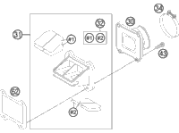 KTM CRANKSHAFT 250/300    06 2006 300 XC 54830118100