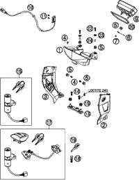 KTM OIL TANK CPL. 2013 990 Supermoto 62638081033