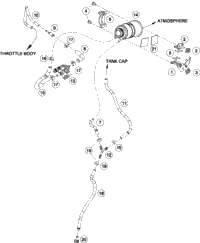 KTM FORK LEG L/S CPL. 2015 RC 390 WHITE 90801001000