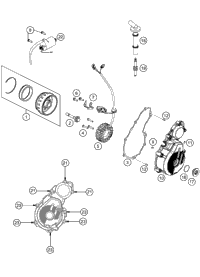 KTM STARTING GEAR Z=52 2010 450 SX-F 77340015100