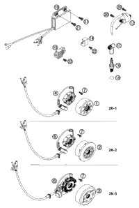 KTM CRANKSHAFT 2016 125 SX 50430018000