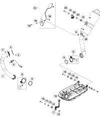 KTM SILENCER XC-W USA 2016 250 XCFW 78105082000