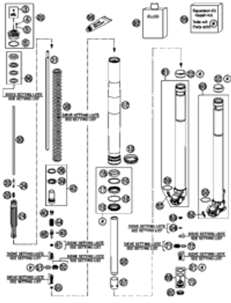 KTM AXLE CLAMP L/S ABS. CPL. 2011 2011 2011 990 Supermoto T 48600963S5