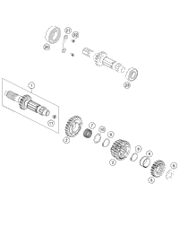 KTM Cylinder head cpl. 2018 450 SX-F FACTORY EDITION 79536020044