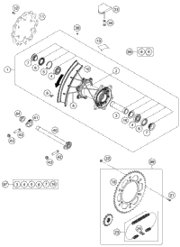 KTM CYLINDER HEAD CPL. 2012 250 XCF 77136020144