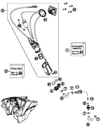 KTM FRONT WHEEL CPL. 1,6X21'' XC 2014 150 XC 78109001044