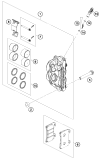 KTM CYLINDER HEAD CPL. 2013 690 Duke Black 7603602004452