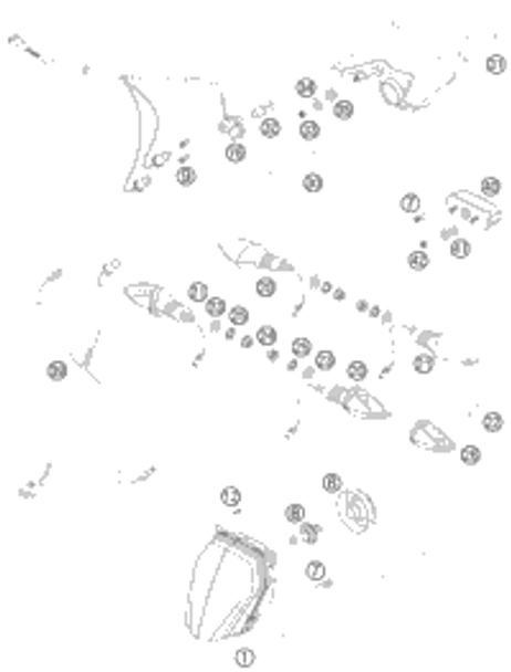 KTM RADIATOR 2013 990 Supermoto 62635010100