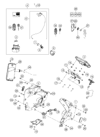 KTM Cylinder head front 2019 1290 SUPER DUKE R WHITE 6073602000024