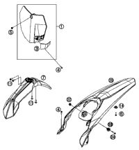 KTM TOOL BEARING MOUNTING PDS 2003 450 EXC Racing 50329000044