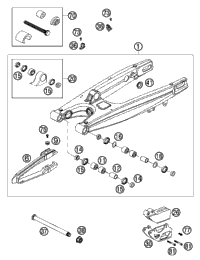 KTM TOOL BEARING MOUNTING PDS 2008 250 XCF-W USA 50329000044