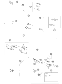 KTM SWING ARM CPL. PDS    2011 2011 2016 350 EXCF 51504030044