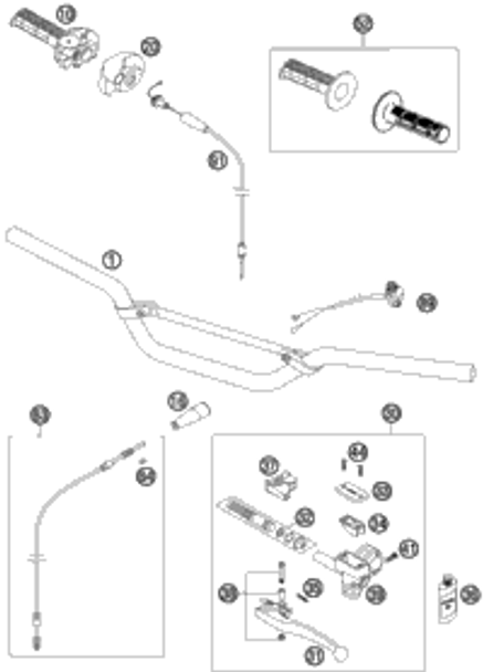 KTM SWINGARM 85SX CPL.    2004 2004 2011 85 SX 47004030144