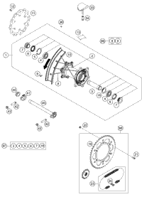 KTM CYLINDER HEAD CPL. 2016 250 SXF 79036020044