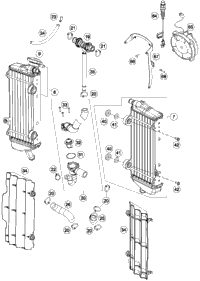 KTM CYLINDER HEAD CPL. 2014 250 XCFW 77736220044