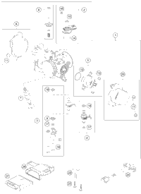 KTM CYLINDER HEAD CPL. 2014 350 XCF 77836020044
