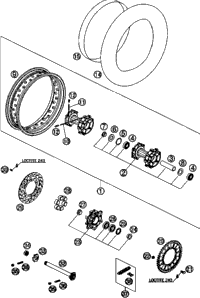 KTM MAIN CABLE HARNESS 990 ADV07 07 2008 990 Adventure Orange ABS USA 60111075200