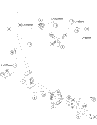 KTM CLUTCH CAGE CPL. 2016 1190 ADVENTURE ORANGE 61332001044