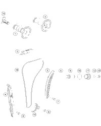 KTM Silencer 2024 500 EXC-F Chassis A49005182000