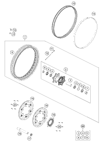 KTM MOTORCYCLE CONTROL UNIT 2.1 2016 1190 ADVENTURE R 60311033200