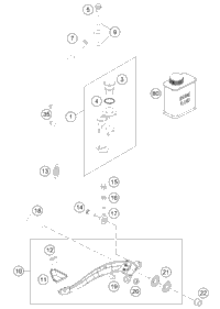 KTM CYLINDER       2005 2007 250 EXC-F 77030005000