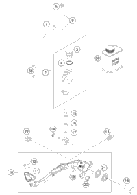 KTM Cyclinder and Piston cpl. 2020 450 SX-F 79430138100