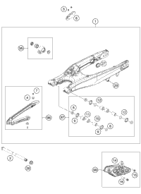 KTM CYLINDER AND PISTON CPL. 150 2012 150 SX 51530038300