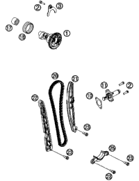 KTM CYLINDER + PISTON CPL. 2013 500 EXC 78730038100
