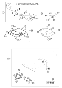 KTM CRANKSHAFT 250 SX     05 2005 250 SXS & 54830018200