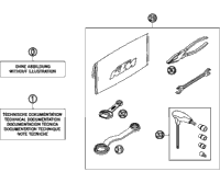 KTM ENG CASE CPL. WITH BEAR. 03 2006 250 SX 54830000044