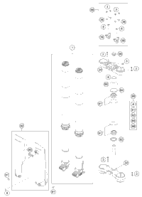 KTM SWINGARM CPL.       2014 2014 2014 150 SX 77704030144