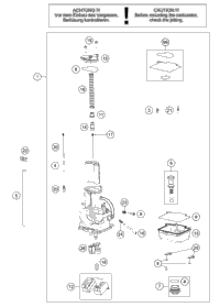 KTM Engine case cmpl. 2020 250 SX 55530000044