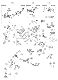 KTM WIRING HARNESS 2014 1190 ADV ORG 60311075100