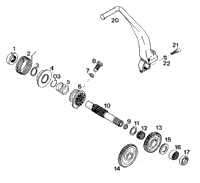 KTM CYLINDER 200      2003 2003 2010 200 XC-W 52330005300