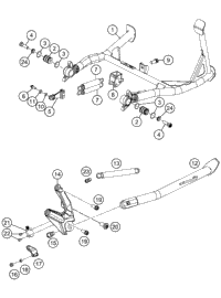 KTM SILENCER USA 2014 1190 ADV ORG 60305183000