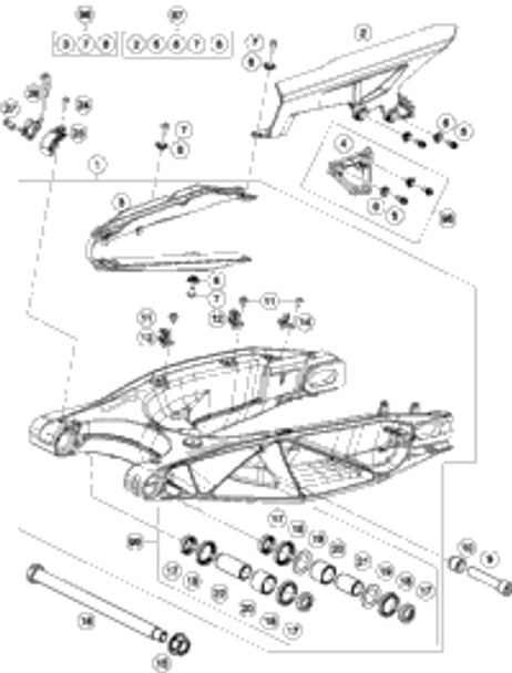 KTM SILENCER USA 2019 1090 ADVENTURE R 60305183000