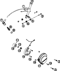 KTM Frame 454T3 2020 SX-E 5 45403001000EB