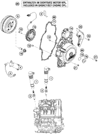 KTM THROTTLE BODY 2018 1290 SUPER ADVENTURE R 60341001000